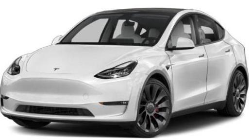 TESLA MODEL Y 2022 7SAYGDEF3NF397945 image